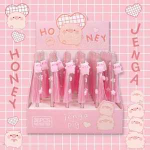 Black Ink Plastic Gel Pen with Metal Pendant for School & Office Great for Promotion Gift - Product Image 6