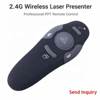 Pointeur Laser Sans Fil Puissant 2.4G RF USB pour Présentation, Télécommande de Présentation PPT, Prise en Charge Personnalisée