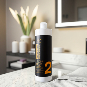Lâu dài công thức sâu sắc sửa chữa hư hỏng tóc thêm êm ái và tỏa sáng Brazil Keratin điều trị số 2 Deluxe cho Salon sử dụng - Product Image 1