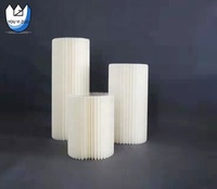 YYZ Porte Extérieure Led Pilier Lumière Flexible Rond Plinthe Pvc Blanc Acrylique Plinthe Couverture Piédestal Piliers Décoratifs Pour Les Maisons