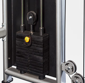 Dual 200 lb Weight Stacks Máquina de cable de entrenamiento funcional Equipo unisex Squat Smith con logotipo personalizado Material de metal - Product Image 4