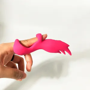 2024 New 6 Finger Magic Set Finger Vibrator Wearing Stimulate Vibrator Adult Sex Toys For Women G Point Vibrator