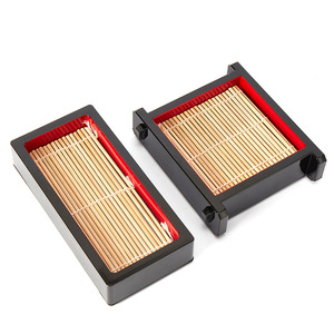 Japanese Sushi And Cold Noodle Serving Dish 23x11.5x4.8 Cm Bamboo <b>Tray</b> For Restaurant Use - Product Image 1