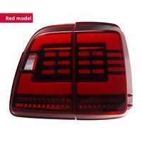 Conjunto de Luces Traseras Transfronterizas para Lexus LX470 1998-2007, Luces LED Modificadas con Señales de Giro Secuenciales