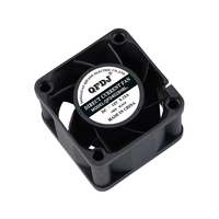 Ventilador de Refrigeración DC4028BL 12V 24V, Ventilador Axial de Alta Velocidad con Doble Rodamiento de Bolas, Ventilador de Refrigeración sin Escobillas