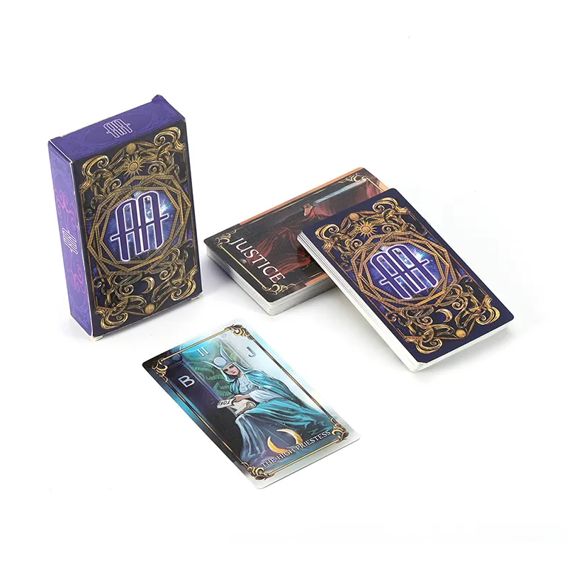 Custom Tarot Cards and Box with Guidebook Create My Own Tarot Cards in English Where to Buy Tarot Cards Near Me