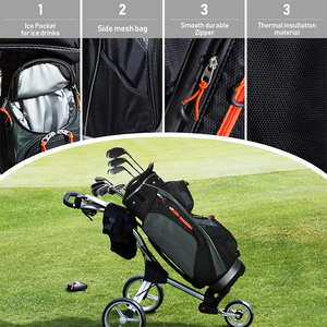 Enhua GB001 <span class=keywords><strong>sac</strong></span> <span class=keywords><strong>de</strong></span> <span class=keywords><strong>golf</strong></span> pour hommes femmes support léger Portable Standard Club résistant à l'usure étanche grande capacité <span class=keywords><strong>sac</strong></span> à balles - Product Image 4