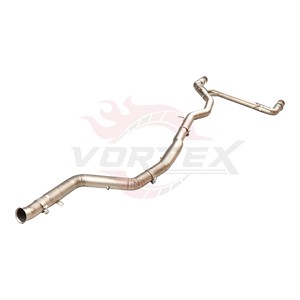 ท่อไอเสีย Vortex Titanium สำหรับ Toyota Supra A90 B58 MK5 3.0T ปี 2019-2023 แบบ Catback ปลายท่อคู่สีฟ้าเบิร์นท์ เสียงดังทรงพลัง - Product Image 4