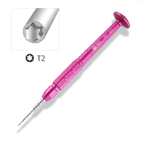 Destornillador magnético de precisión, Kit de herramientas de mano para reparación de teléfonos móviles, diseño 3D, 2 uds.
