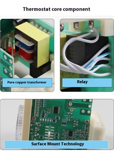 Medidor de Temperatura y Controlador de Temperatura para Horno/Sartén Eléctrica TUOBANG TED-2001, Personalizado ODM, 18 Meses de Garantía, ABS - Product Image 4