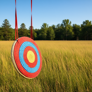 Objetivo Tradicional de Paja para Tiro con Arco, 20 Pulgadas, 3 Capas, Hecho a Mano, para Práctica de Tiro, Caza con Arco, Equipo Deportivo para Exteriores - Product Image 2