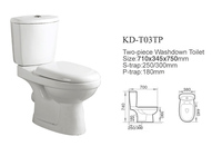 Offre Spéciale Salle de bain Wc Siège de toilette Placard d'eau pas cher Toilettes deux pièces