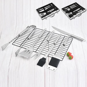 Juego de 6 Utensilios Portátiles de Acero Inoxidable para Barbacoa, Accesorios para Asar al Aire Libre, Utensilios para Parrilla - Product Image 5