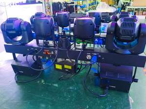 Led DJ Thiết bị laser nhấp nháy đèn kết hợp hiệu ứng khung di chuyển đầu <span class=keywords><strong>4</strong></span> trong <span class=keywords><strong>1</strong></span> ánh sáng sân khấu mệnh Ánh Sáng Bộ di động - Product Image 3