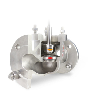 Vanne de régulation auto-actuée haute température PN16 à extrémité à bride en acier inoxydable 304 316 - Product Image 4
