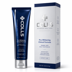 COLLS <span class=keywords><strong>Pro</strong></span> <span class=keywords><strong>Dentifrice</strong></span> Blanchissant Formule Clinique OEM Marque Privée Sûr pour l'Émail Sans Peroxyde Vente en Gros - Product Image 4