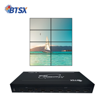 Dispositivo de Empalme HDMI de 6 Salidas con Entrada 8K, Ajuste de Interruptor DIP y EDID sin Software para Proyectos de Exhibición en Pantallas Grandes de Museos