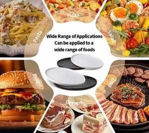 Juego de Platos de Porcelana China Ecológicos con Borde Dorado para Bodas, Vajilla Moderna de Lujo Blanca con Detalles en Oro, Apta para Alimentos y Duradera - Product Image 3