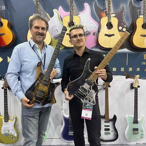 Galyda nhà máy của biểu tượng tùy chỉnh xách tay và trọng lượng nhẹ 6-<span class=keywords><strong>String</strong></span> không đầu <span class=keywords><strong>guitar</strong></span> điện - Product Image 6