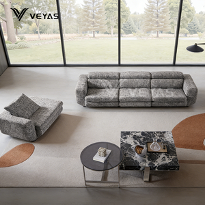 Free Shipping Modern Sectional L-<b>Shape</b> Detachable Cotton Linen Blend Sofa Easy Maintenance Upholstery High Quality for House - Product Image 4