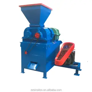 Factory hot sell double roller ore pellet machine iron dust press briquette machine