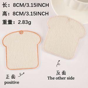 Etiqueta colgante de fieltro colorida y bonita de 1-6 cm para maleta, mini bolso, mini parche, termoadhesivo, bordado, ecológico, para sombrero - Product Image 6
