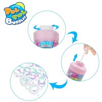 Juguete de Burbujas de Agua de Plástico para Niños, Botella con Forma de Computadora, Divertido, Recargable, Seguro, No Tóxico, para Actividades al Aire Libre