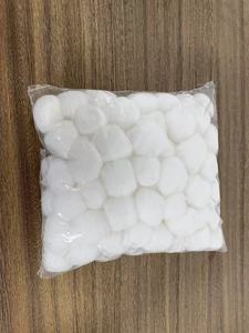 100 pezzi monouso vendita diretta in fabbrica di alta qualità morbido trucco 0.5g di piccole dimensioni puro batuffolo di cotone - Product Image 4