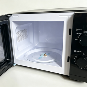 20L 700W 기계식 전자레인지 손잡이형 수동 전자레인지 블랙 화이트 2가지 색상 주방용 카운터탑 전자레인지 - Product Image 5