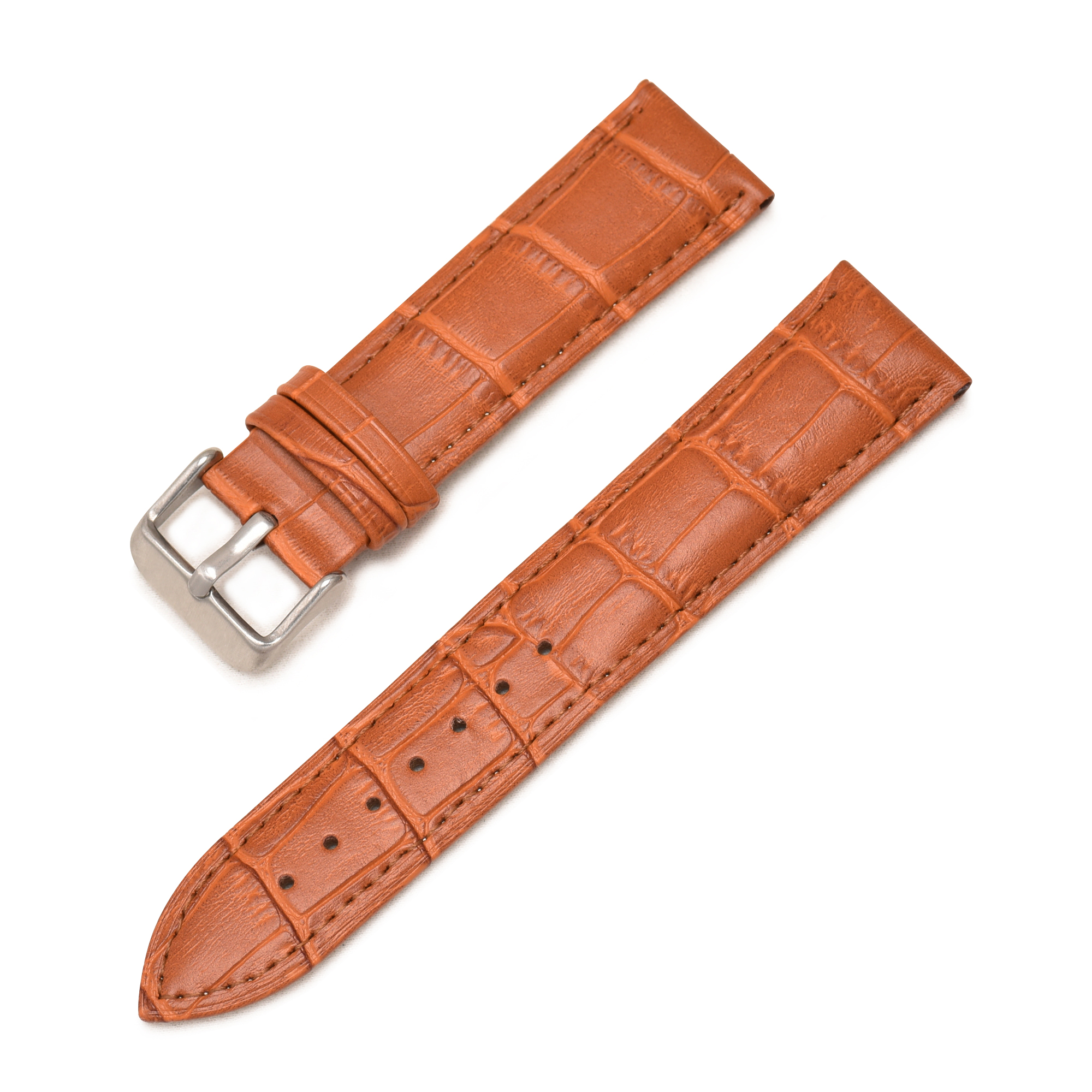 02 Marron clair + Boucle argentée