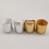 Bouchon à disque en aluminium et plastique avec bec verseur pour le stockage et le versement de liquides