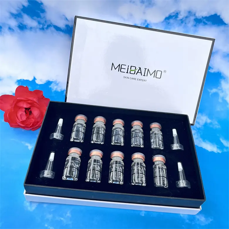 Chuyên nghiệp D Micro needling Ống Mesotherapy hệ thống dermalheal Meso huyết thanh Mesotherapy Ampoule microneedling tem huyết thanh