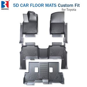 Alfombrilla de Coche TPE Personalizada a Precio de Fábrica para Toyota Squoia |   Alfombrillas de Coche de Material Premium con Protección Total, Suministro del Fabricante - Product Image 1