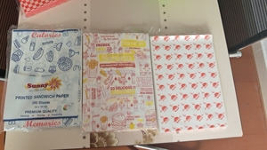 Milieuvriendelijk Houtpulp Sandwichpapier Voedselinpakpapier - Product Image 3
