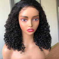 Cheveux Indiens Bruts HD Transparents pour Perruques, Cuticules Vierges, Sans Colle, pour Femmes Noires aux Cheveux Bouclés
