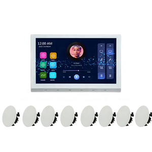 Smart Home Sound System Touch Screen in Wall Audio Digital <b>Amplifier</b> Android 5.1 Professional Wall <b>Amplifier</b> <b>With</b> Microphone Spe - Product Image 1