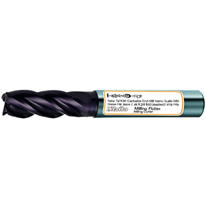 Ttake Ta1430 Carbide End Mill Nano TiAlN Coated 36 38 Degree Helix 4 <b>Flute</b> Milling Cutter - Product Image 2