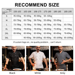 الجملة الوجبات السريعة الفندق مطعم الاستقبال الموظفين قصيرة الأكمام قميص مخصص التطريز الشعار العلامة الخاصة البوليستر/القطن - Product Image 4
