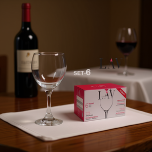 6U COPA 260cc Verres à vin élégants pour servir le vin et les spiritueux - Product Image 3