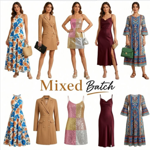 Vestido midi ajustado con cuello en V, ropa de mujer moderna para verano, entrega de artículos variados. - Product Image 1