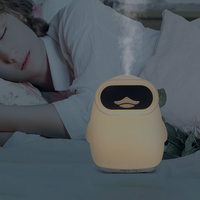 Diffuseur d'arômes innovant en forme de pingouin, 100 ml, humidificateur à brume froide USB, lumière LED, écologique, idéal pour la voiture, les enfants et les bébés