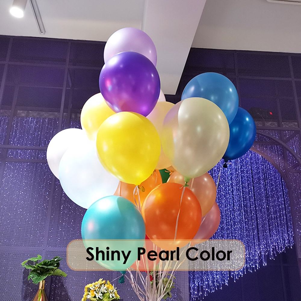 Wholesale 12inch Pearl Color Latex Round Birthday Party Wedding Ceremony Decoration Balloons for Decor