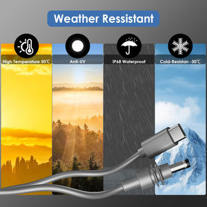 SZJIAHONG 1m Starlink Mini USB Type-C Câble d'alimentation CC Charge rapide 5A 3A avec gaine en PVC FCC CE approuvé pour les téléphones mobiles - Product Image 6