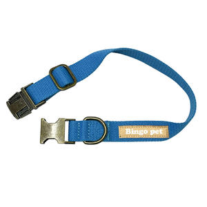 <span class=keywords><strong>Collar</strong></span> de Nailon de Doble Capa de 1.5 cm de Ancho para Perros con Logotipo Personalizado, Hebilla Ajustable, Apto para Perros Pequeños - Product Image 3