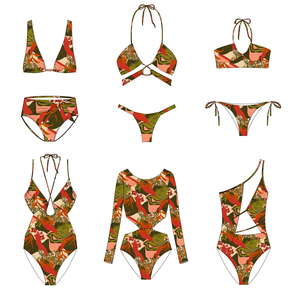 AD 2026 Op Maat Gemaakte Bikinis Voordelige Prijs Eigen Label Dames Sexy Zwemkleding Strandkleding Zwempak Meisjes Op Maat Gemaakt <span class=keywords><strong>Bikini</strong></span> Set - Product Image 1