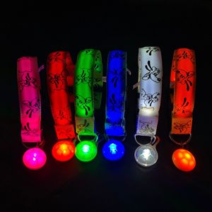 LED light-up <b>collar</b> for pet dogs, rechargeable, suitable for outdoor dog walking, with built-in reflective material for safe - Product Image 3