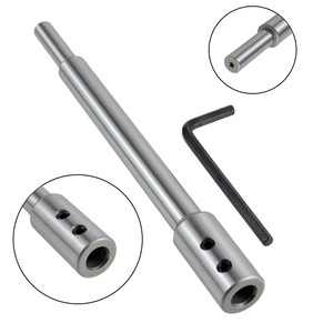 Metal Drill Bit Extension Rod 173mm 9mm Shank With 3mm Wrench For Drilling - Product Image 4
