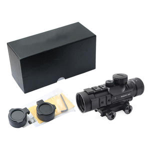 <span class=keywords><strong>4x32</strong></span> Green Red Dot Light Cross Tactical <span class=keywords><strong>Scope</strong></span> Alumínio Ajustável Spotting <span class=keywords><strong>Scope</strong></span> com Característica À Prova D' Água para a Caça - Product Image 6