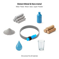 Capteur de proximité capacitif SUENW M12 NPN/PNP résistant à la corrosion, capteur de niveau de liquide, distance de détection 2-6 mm, 10-30 V CC