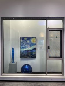 Trung Quốc Nhà Máy Nhà Cung Cấp Nhôm Đu Cửa Sổ Cửa Sổ Với Màn Hình Cố Định Mở Phong Cách Cho Biệt Thự Nhà Nhôm Cửa Sổ Kính - Product Image 5